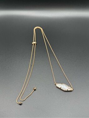 Kendra Scott Rose GoldTone Mother of Pearl Pendant Necklace